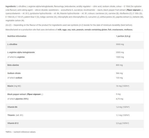 Olimp Sport Pump Xplode Powder (300 g, Cola)