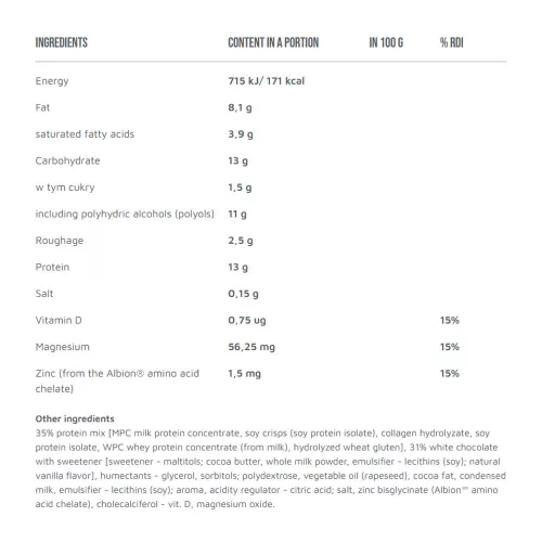 Olimp Sport Olimp I'm PRO Protein Bar (40 g, Mogyoróvaj)