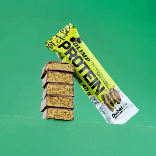 Olimp Sport Fehérjeszelet (40 g, Dubai Csoki)