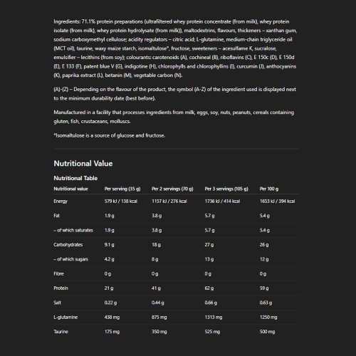 Olimp Sport Pro Whey Shake (700 g, Cookie Cream)