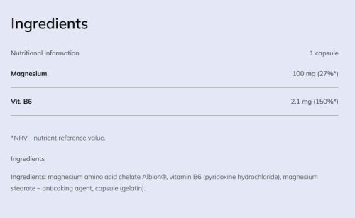 Olimp Labs Chela-mag B6 - Az ÚJ Generációs Magnézium B6 (30 Kapszula)