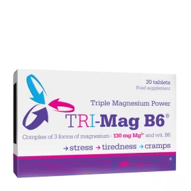   Olimp Labs Tri-mag B6 - Szerves Magnéziumhármas (30 Tabletta)