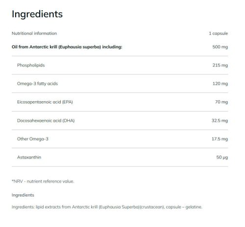 Olimp Labs Gold Krill (30 Kapszula)