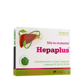   Olimp Labs Hepaplus - MÁJ & EMÉSZTÉS - A máj egészségéért (30 Kapszula)