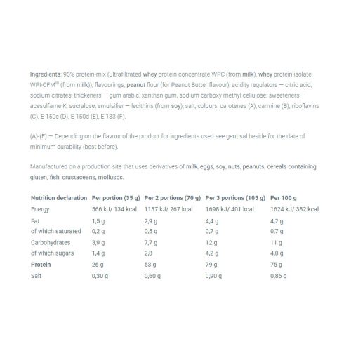 Olimp Sport Whey Protein Complex 100% - Tejsavófehérje Komplex (700 g, Eper)