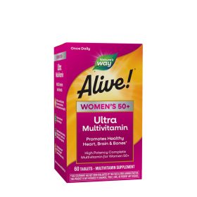   Nature's Way Alive!® Women's 50+ Ultra Multivitamin (60 Tabletta)