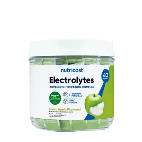   Nutricost Electrolytes Hydration Stick Packs (156 g, Zöld Alma)