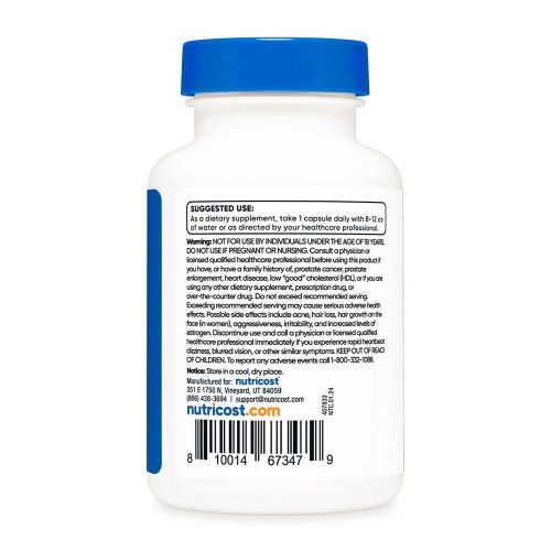 Nutricost Pregnenolone 30 mg (120 Kapszula)
