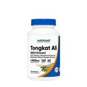 Nutricost Tongkat Ali 1.000 mg - Vegan (120 Kapszula)