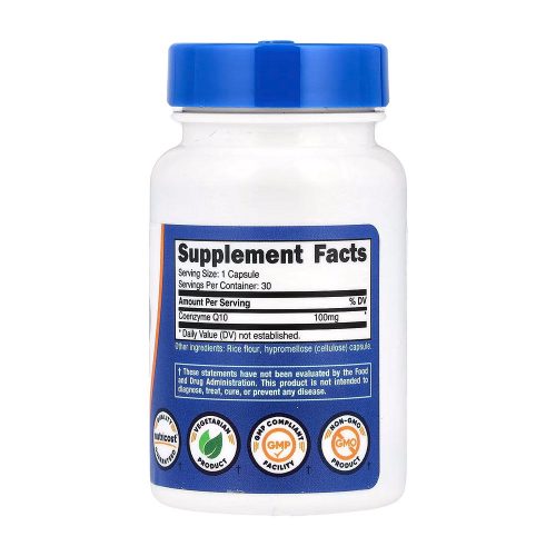 Nutricost CoQ10 100 mg (30 Kapszula)