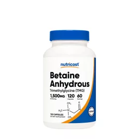 Nutricost Betaine Anhydrous (TMG) Capsules (120 Kapszula)