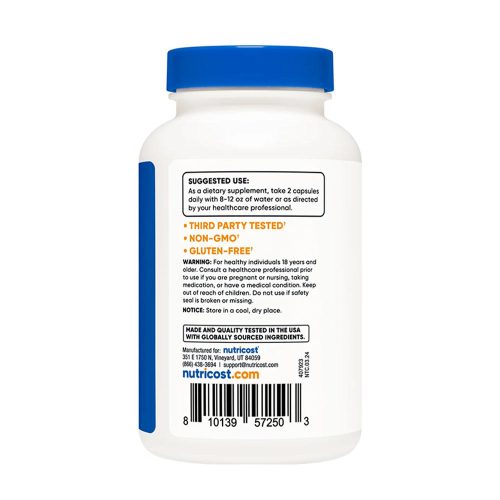 Nutricost Betaine Anhydrous (TMG) Capsules (120 Kapszula)