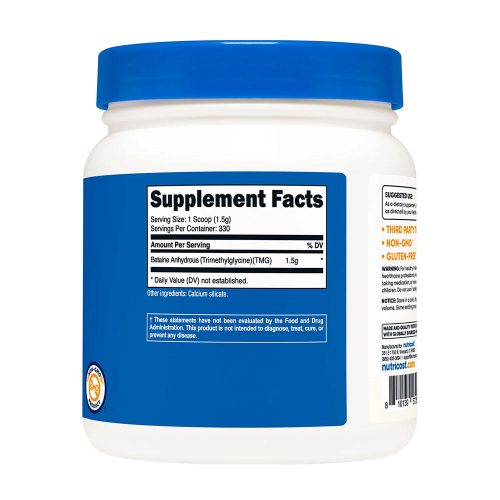 Nutricost Betaine Anhydrous (TMG) Powder (500 g)