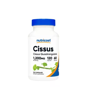   Nutricost Cissus Quadrangularis - Szögletesszárú délszőlő (120 Kapszula)