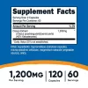 Nutricost Cissus Quadrangularis - Szögletesszárú délszőlő (120 Kapszula)