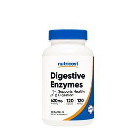 Nutricost Digestive Enzyme Complex Capsules (120 Kapszula)