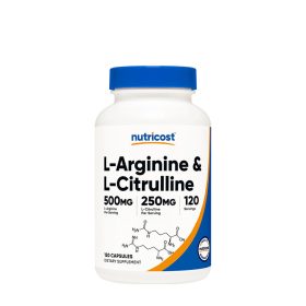   Nutricost L-Arginine L-Citrulline Complex Capsules (120 Kapszula)
