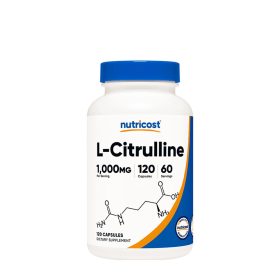 Nutricost L-Citrulline Capsules 1000 mg (120 Kapszula)