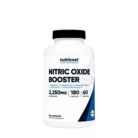 Nutricost Nitric Oxide Booster 750 mg (180 Kapszula)