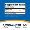 Nutricost Red Yeast Rice Capsules 1200 mg - Vörös Rizs Élesztő Kapszula (120 Kapszula)