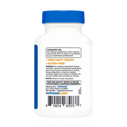 Nutricost Theobromine Capsules (90 Kapszula)