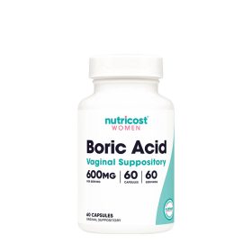   Nutricost Boric Acid Capsules - Bórsav Hüvelykúp (60 Kapszula)