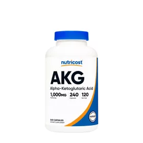 Nutricost  AKG 1000 mg (240 Kapszula)