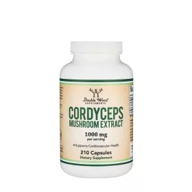   Double Wood Supplements Cordyceps Mushroom Extract (210 kapszula)