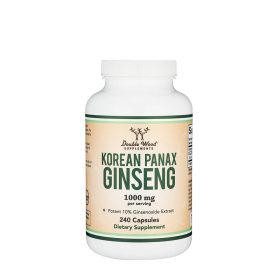 Double Wood Supplements Korean Panax Ginseng (240 Kapszula)