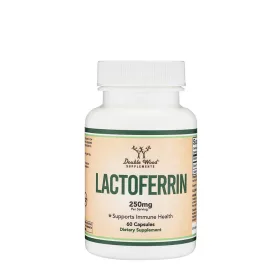 Double Wood Supplements Lactoferrin (60 Kapszula)