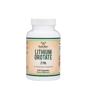 Double Wood Supplements Lithium Orotate  (210 kapszula)