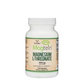   Double Wood Supplements Magnesium L-Threonate (Magtein) (120 Kapszula)