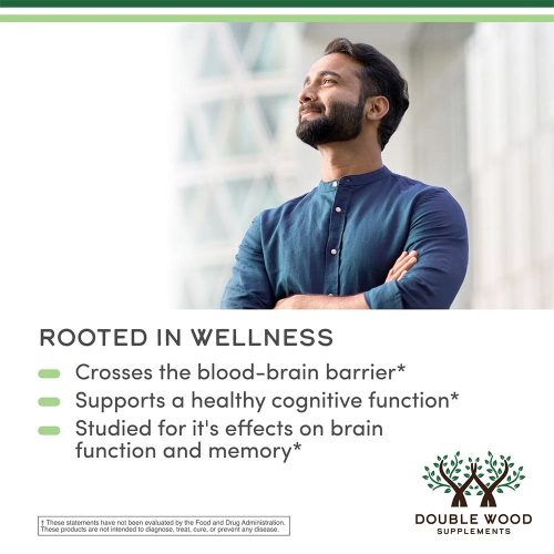 Double Wood Supplements Magnesium L-Threonate (Magtein) (120 Kapszula)