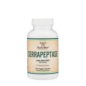 Double Wood Supplements Serrapeptase  (120 Kapszula)
