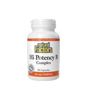 Natural Factors Hi Potency B Complex (90 Kapszula)