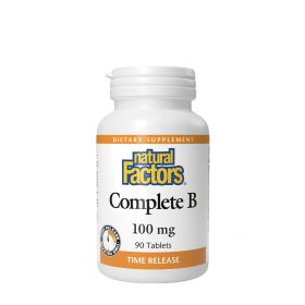 Natural Factors Complete B Time Release (90 Tabletta)
