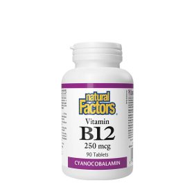 Natural Factors Vitamin B12 250 mcg (90 Tabletta)