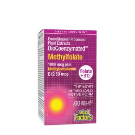 Natural Factors BioCoenzymated™ Methylfolate (60 Tabletta)