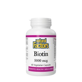 Natural Factors Biotin 5000 mcg (60 Veggie Kapszula)