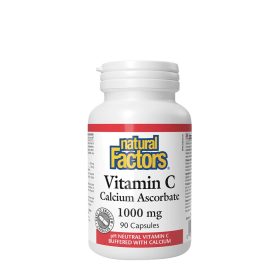   Natural Factors Vitamin C Calcium Ascorbate 1000 mg (90 Kapszula)