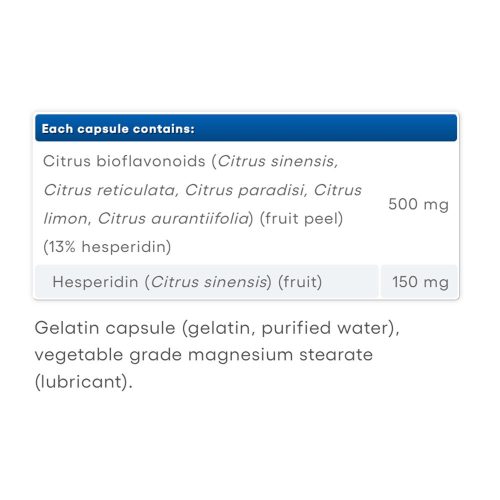 Natural Factors Citrus Bioflavonoids Plus Hesperidin 650 mg (90 Kapszula)