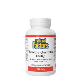 Natural Factors Bioactive Quercetin EMIQ 50 mg (60 Kapszula)