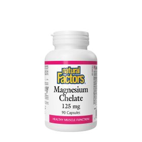 Natural Factors Magnézium Kelát 125 mg (90 Kapszula)