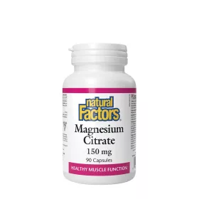Natural Factors Magnézium Citrát 150 mg (90 Kapszula)