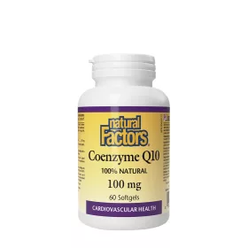   Natural Factors Coenzyme Q10 100 % Natural 100 mg (60 Lágykapszula)