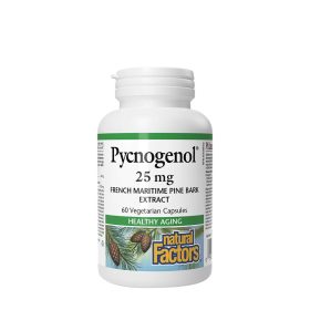   Natural Factors Pycnogenol 25 mg Pine Bark Extract (60 Kapszula)