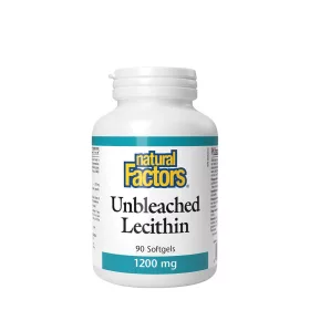   Natural Factors Unbleached Lecithin 1200 mg (90 Lágykapszula)