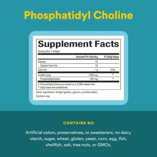 Natural Factors Phosphatidyl Choline 420 mg (90 Lágykapszula)