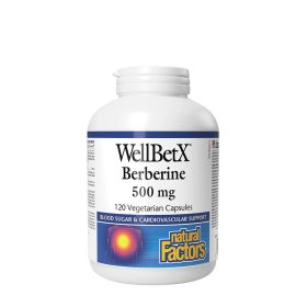 Natural Factors WellBetX Berberine 500 mg (120 Kapszula)