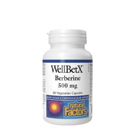 Natural Factors WellBetX Berberine 500 mg (60 Kapszula)